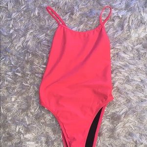 Jolyn hot pink one piece 30